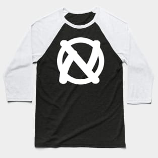 Jewish Anarchist Symbol (DIY Style) Baseball T-Shirt
